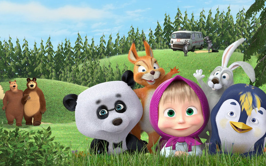 Masha and the bear characters discount