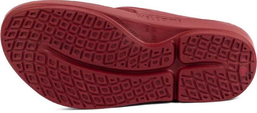 Neoz Women's Flip Flops, Cranberry, SLIM, 5