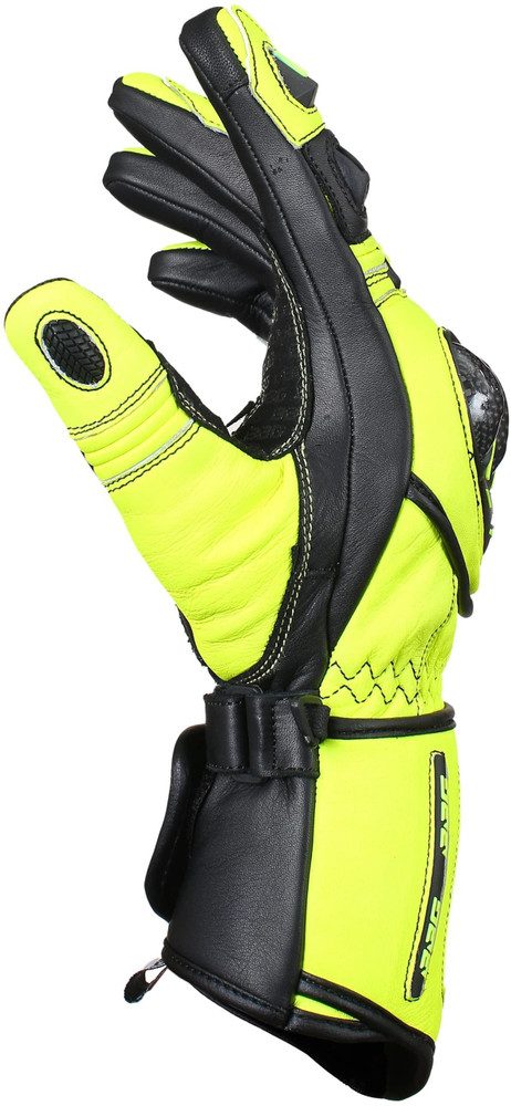 Green riding gloves top