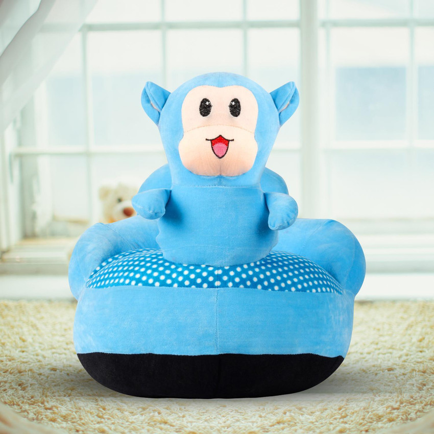 LittleBuoy Monkey Baby Soft Plush Cushion Baby Sofa Seat Or