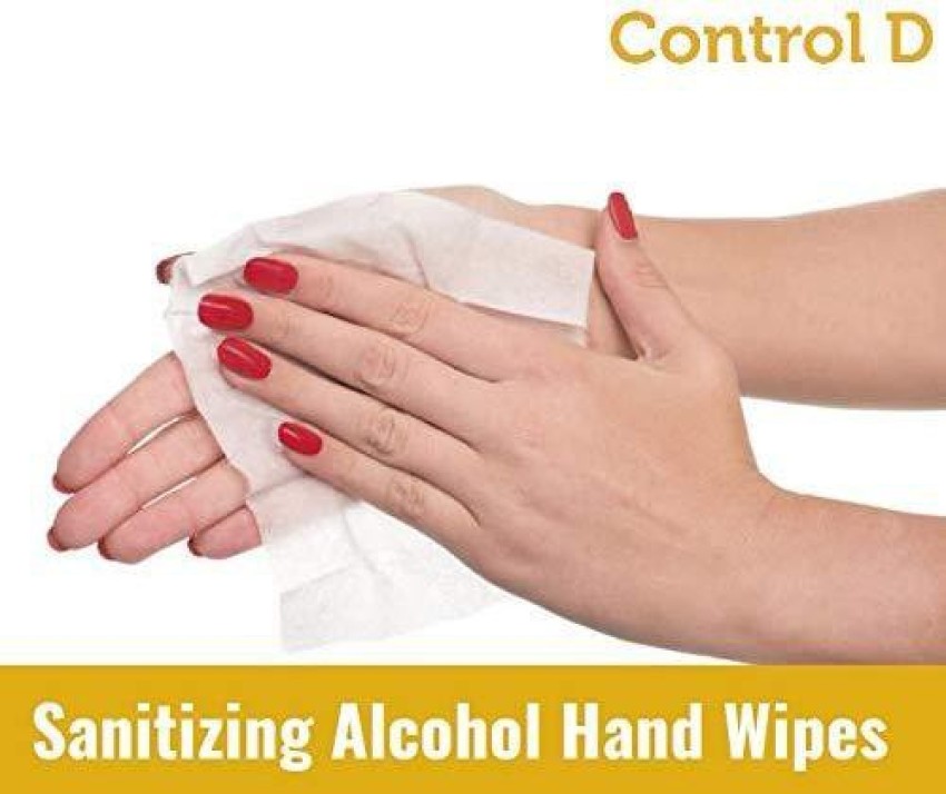 Alcohol hand store wipes