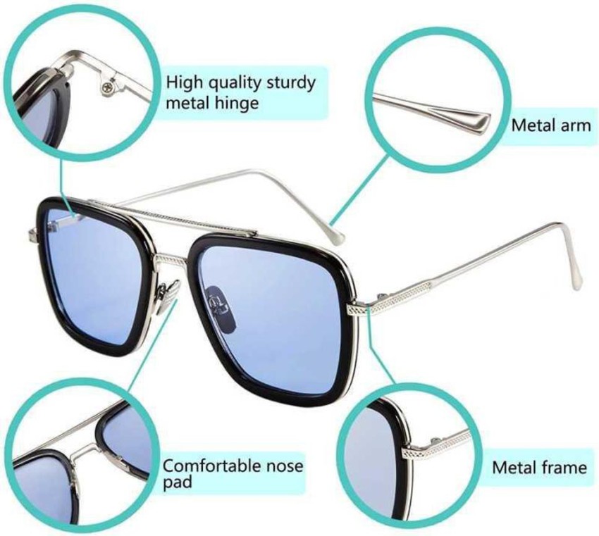 Tony Stark Iron Man Avengers Infinity War Endgame Sunglasses For