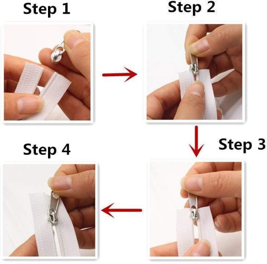 Double Puller Zipper Slider, Zipper Pull Zip Slider Diy