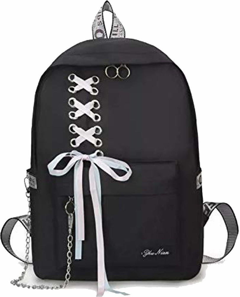 Reglas Small 15 L Backpack Stylish College Backpacks Black 15 L Backpack Black Price in India Flipkart