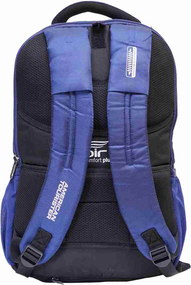 American tourister shop backpack blue