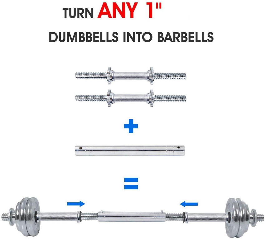 FITSY Dumbbell Connecting Rod 25mm Threaded Dumbbell Bar