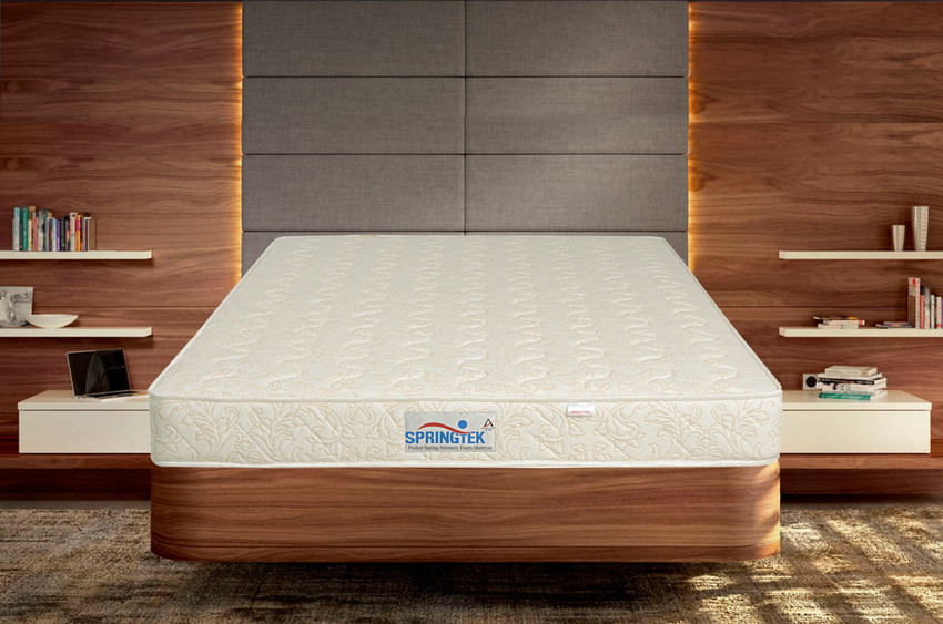 SPRINGTEK Memory Foam Pocket Spring 8 inch Queen Pocket Spring