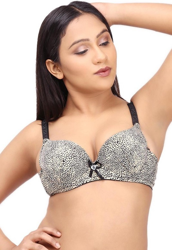 Ellixy Printed T-shirt Push Up Bra Women Push-up Lightly Padded Bra - Buy  Ellixy Printed T-shirt Push Up Bra Women Push-up Lightly Padded Bra Online  at Best Prices in India