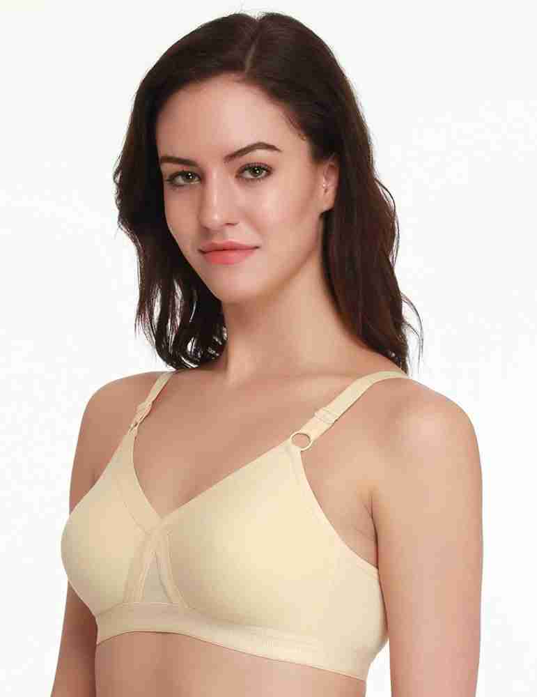 Buy Lovinoform women Non-padded lace bra online at -White