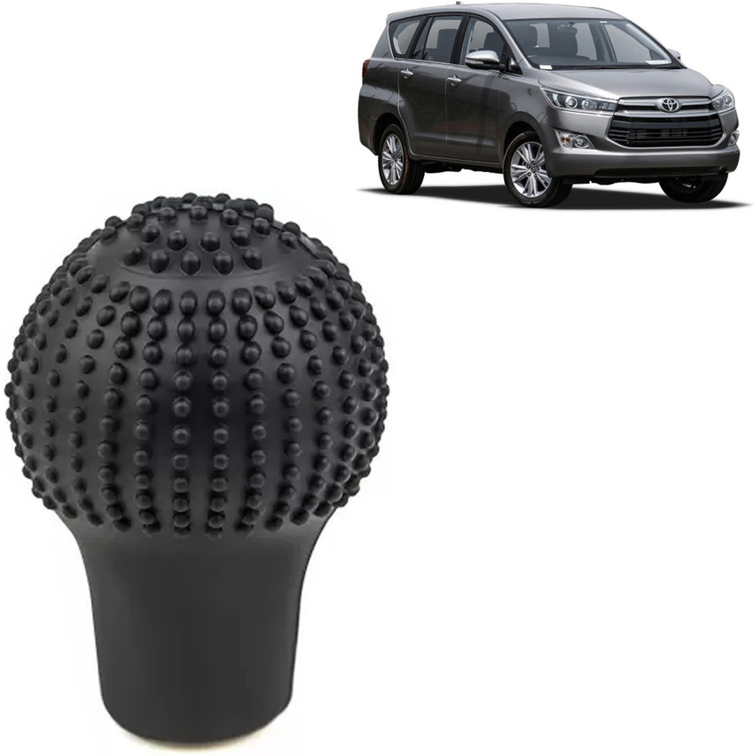 DvineAutoFashionZ Anti Scratch Nonslip Car Gear Cover Black For Innova Crysta GCVR203 Gear Shift Collar