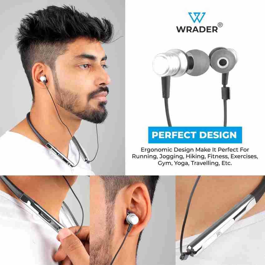 WRADER BK 535 Sports Wireless Bluetooth Neckband Earphone 10hr