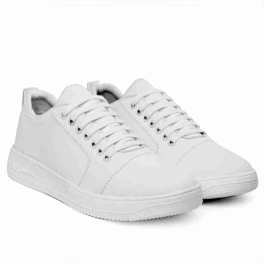 Shoes Kraasa Series 7 Sneakers For Men White, Size: 6