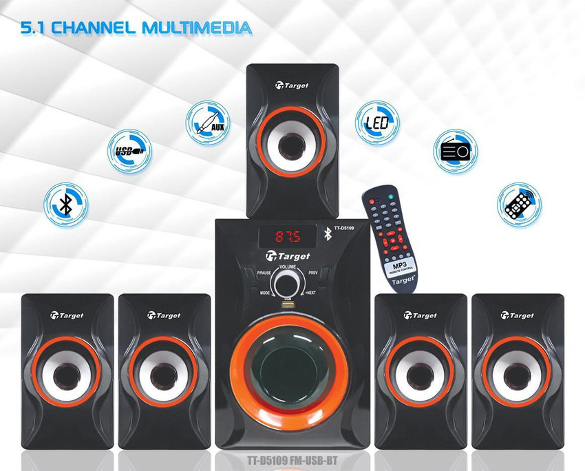 Target bluetooth sale home theater system