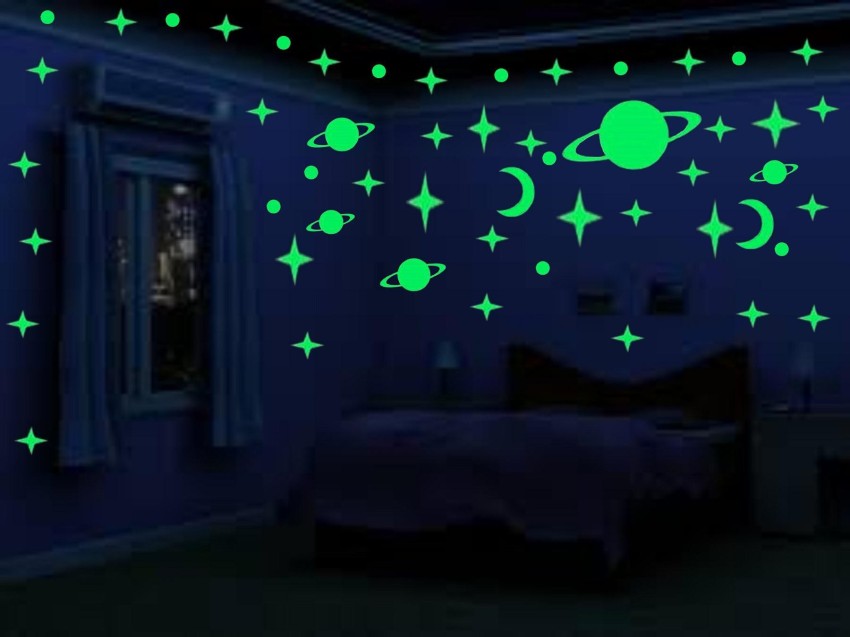 Flipkart SmartBuy 25 cm Glow in The Dark Stars for Ceiling or Wall