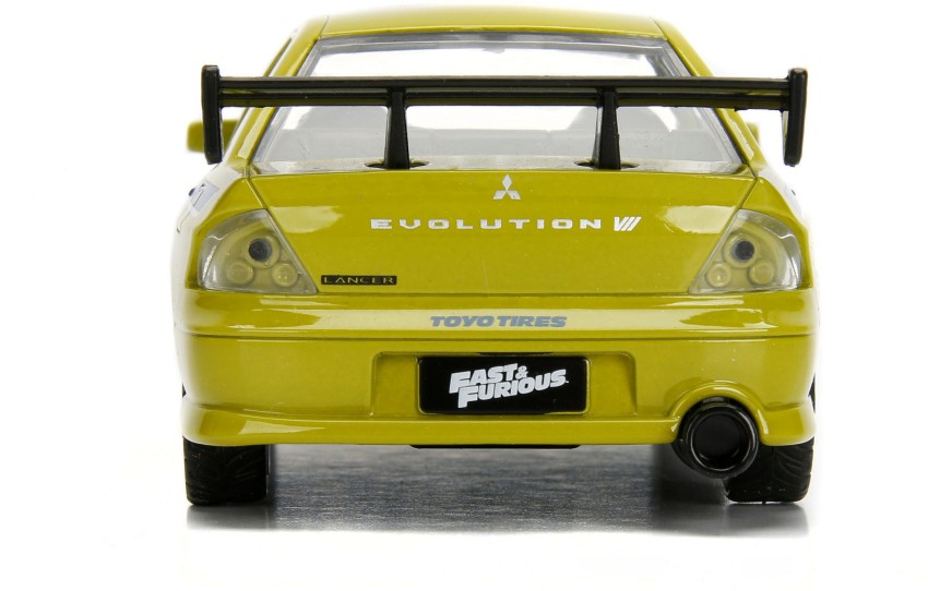 Jada 1/18 Scale shops Fast & Furious Mitsubishi Lancer