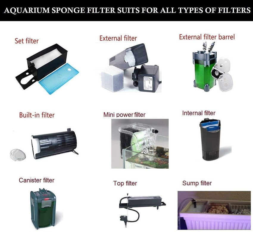 Top filter sponge discount