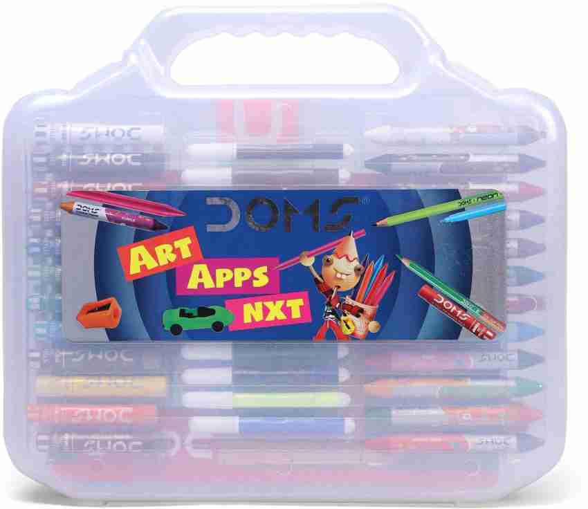 Buy DOMS Art Apps Nxt Colouring Kit Multicolour – 59 Pieces online