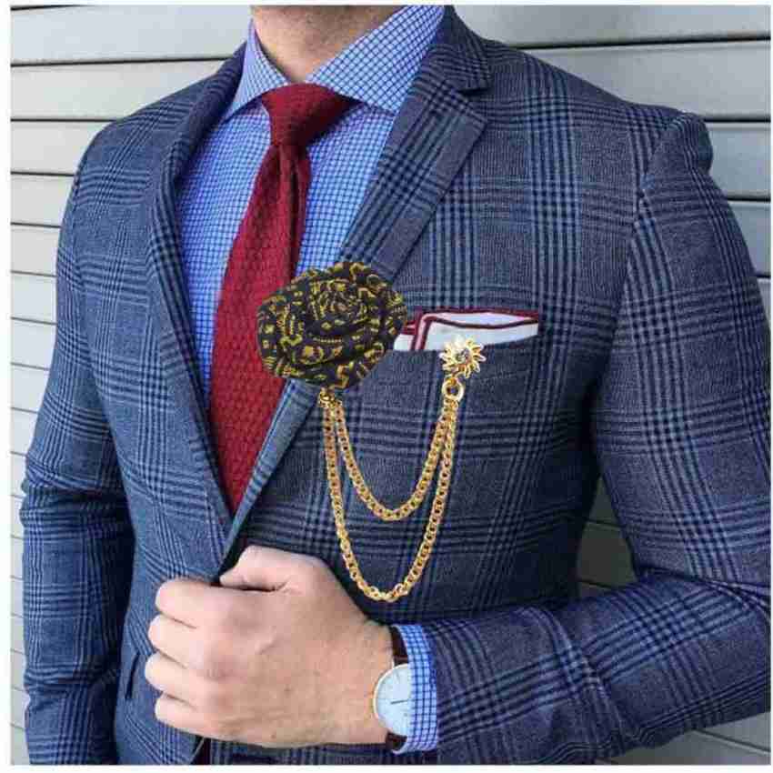 Shirt brooch deals for mens