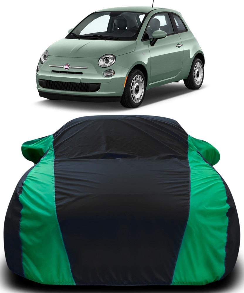 MoTRoX Car Cover For Fiat 500 (With Mirror Pockets) Price in India