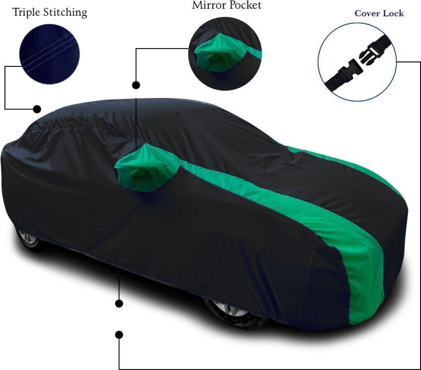 Buy Love Me Grey Hyundai Accent Viva Car Body Cover with Mirror Pockets  Online at Best Prices in India - JioMart.