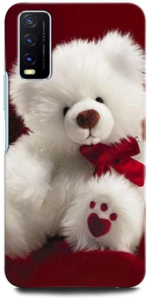 Teddy Bear, Beautiful, Cute, Love, Friendship,Romantic Couple VIVO V20 PRO  DESIGNER Mobile Back Cover