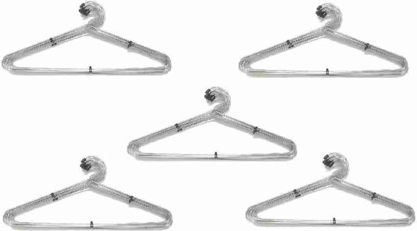 Wire Hangers 10 Pack Coat Hangers Strong Heavy Duty Stainless Steel Metal  Hangers 16.5 Inch Ultra Thin Space Saving Clothes Hangers 