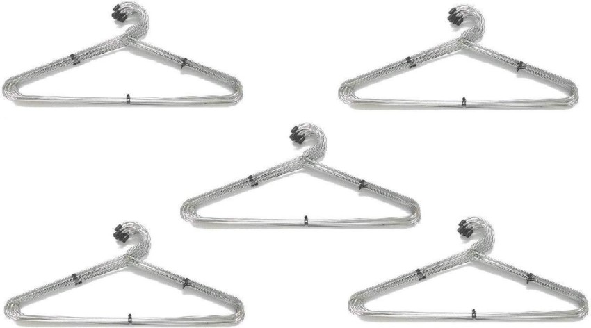 Wire Coat Hangers Strong Heavy Duty Stainless Steel Metal Hanger