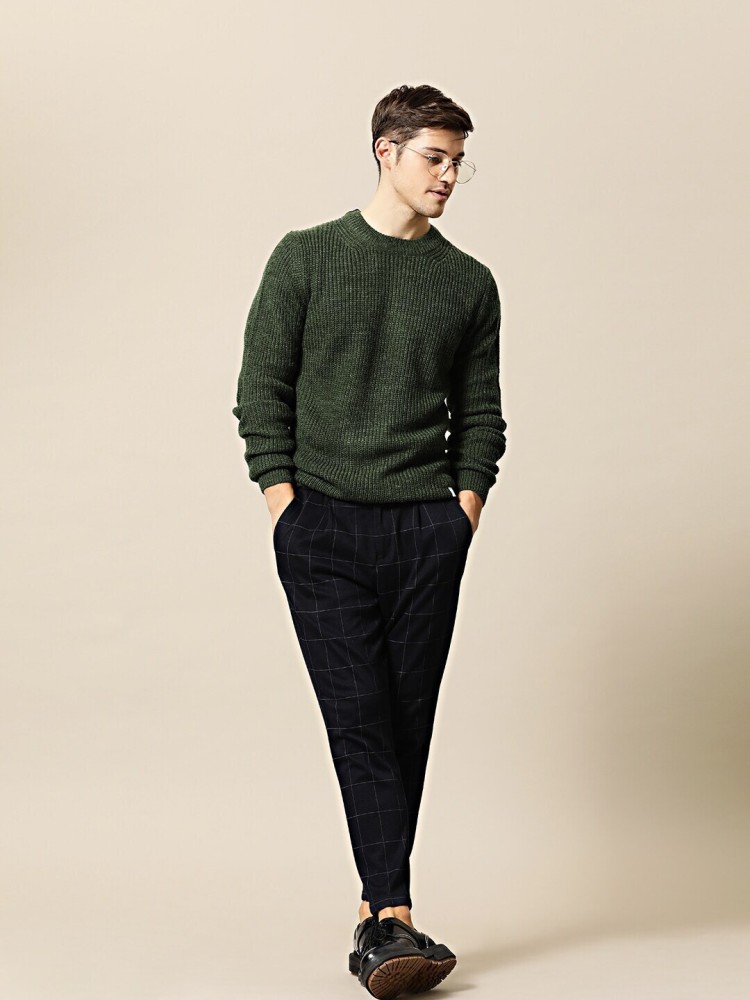 Mens deals green sweater