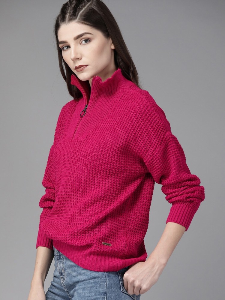 Pink sweater outlet women