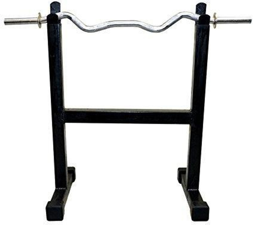 Barbell outlet rod stand