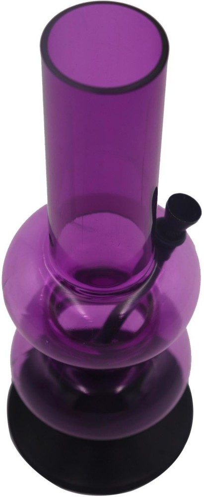 VYXOO 12 Inch Transparent Purple Dual Rounded Acrylic Water Pipe Bong Beer  Bong Funnel Price in India - Buy VYXOO 12 Inch Transparent Purple Dual  Rounded Acrylic Water Pipe Bong Beer Bong