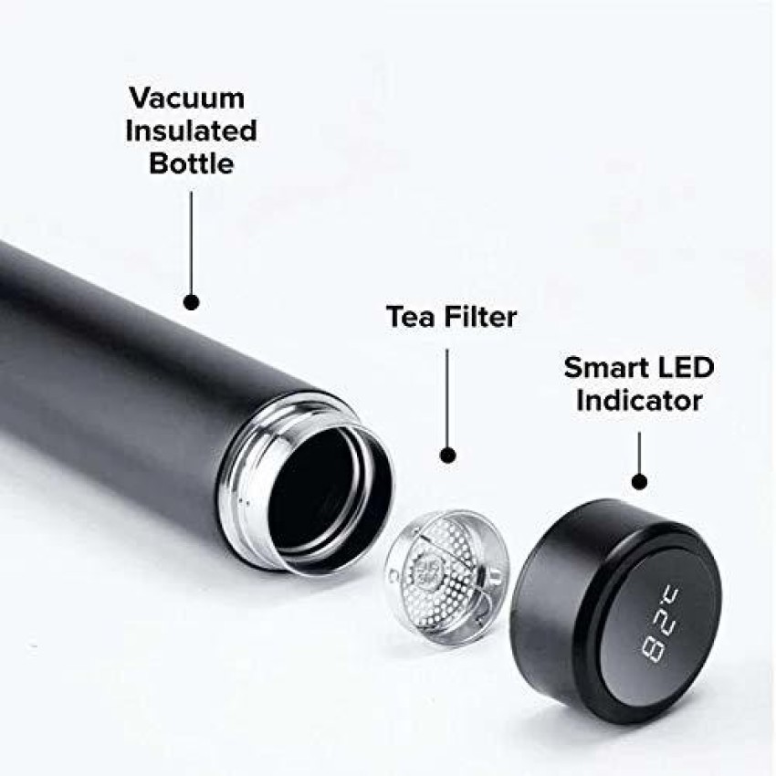 420-1500ml Large Capacity Vacuum LED Smart Temperature Digital Display Thermal  Flask Thermos for Tea Water