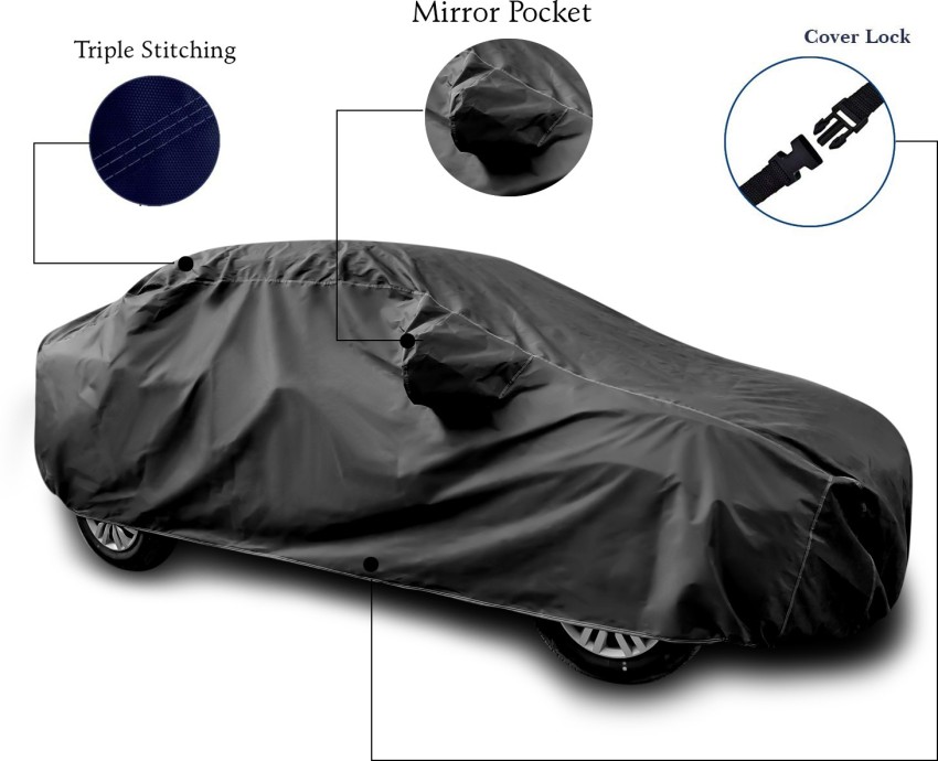 Zooper Car Cover For Renault Zoe (With Mirror Pockets) Price in