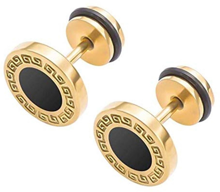 Flipkartcom  Buy ADOLLE Square Hip Hop Mens Earrings Jewelry for boys  Cubic Zirconia Alloy Stud Earring Online at Best Prices in India