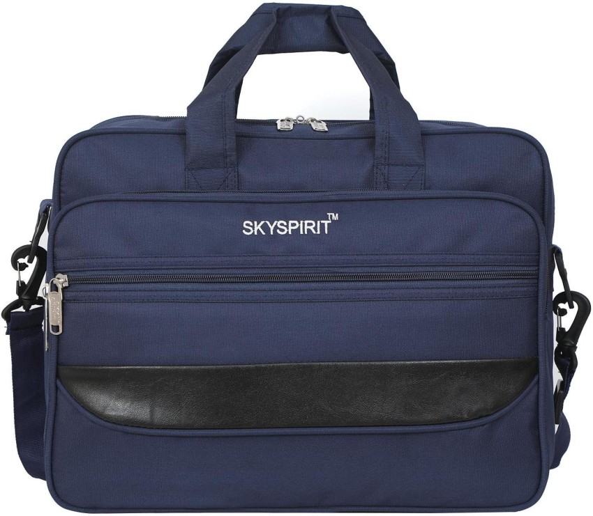 Buy sky spirit Men & Women Blue Messenger Bag BLUE Online @ Best Price in  India