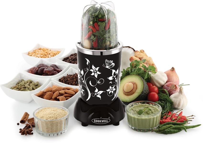 Cookwell ABS Plastic Magic Blender Black Nutri Bullet, For Wet & Dry  Grinding, 500W