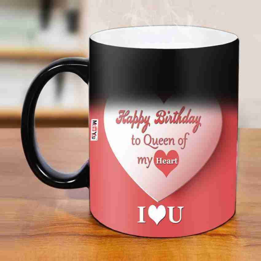 ME&YOU Special Birthday Gift for Wife, Birthday Gifts, To My Lovely Wife  Quoted Printed Ceramic Magic Mag, Beautiful Gift for Lovely Wife Ceramic  Coffee Mug Price in India - Buy ME&YOU Special