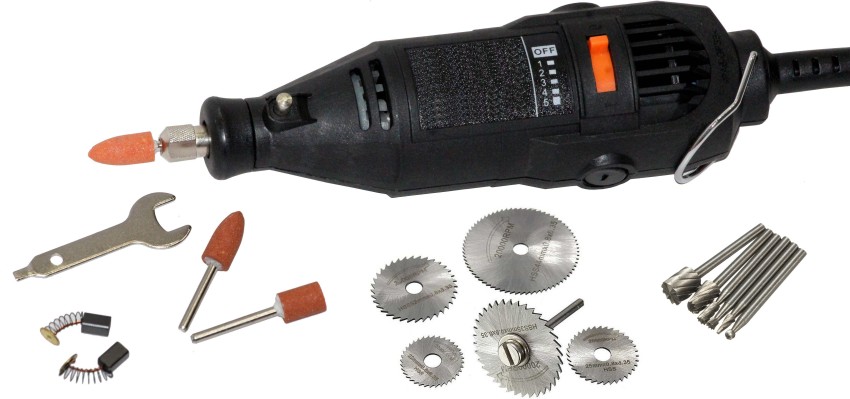 Digital Craft Die Grinder Mini Drill Hand Carving Drill Drilling Machine Electric Abrasive Tool for Power Drill Accessories HSS Metal Circular Saw Disc Wheel Blades Routing Router Bits Burr Rotary Rot...