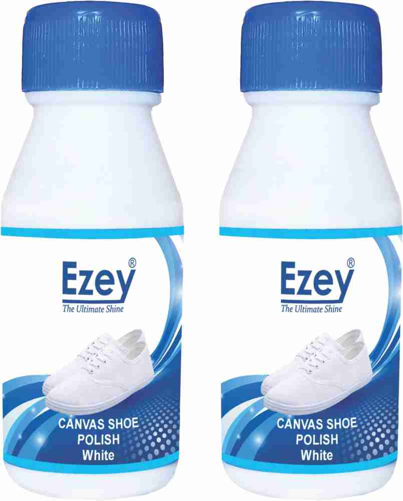 Ezey Canvas Shoe Polish -White (120gm) Set of 2 Pcs Canvas Shoe Liquid  Polish Price in India - Buy Ezey Canvas Shoe Polish -White (120gm) Set of 2  Pcs Canvas Shoe Liquid