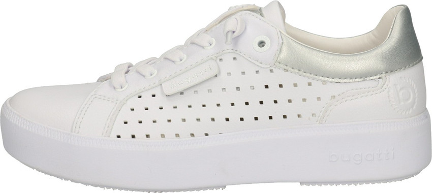 Bugatti Bugatti Women White Silver Sneakers Sneakers For Women
