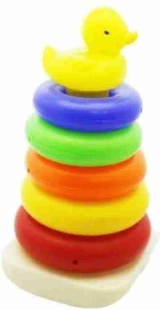 NAVRANGI Duck Stacking Ring 5 Rings For Kids - Duck Stacking Ring