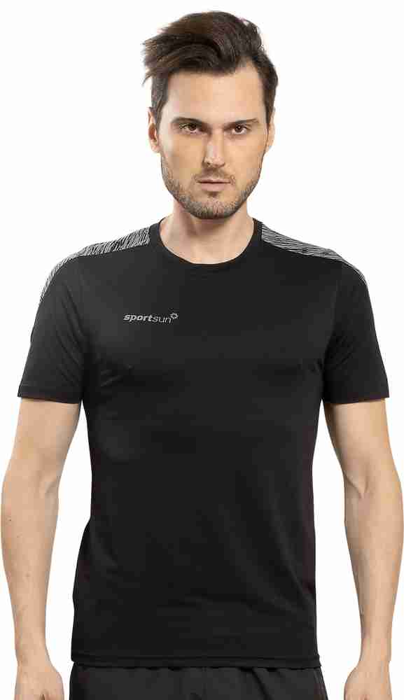 Sport Sun Printed Men Round Neck Black T Shirt Buy Sport Sun Printed Men Round Neck Black T Shirt Online at Best Prices in India Flipkart