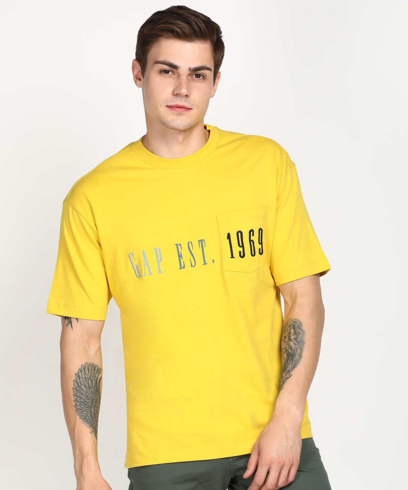 Gap yellow on sale t shirt