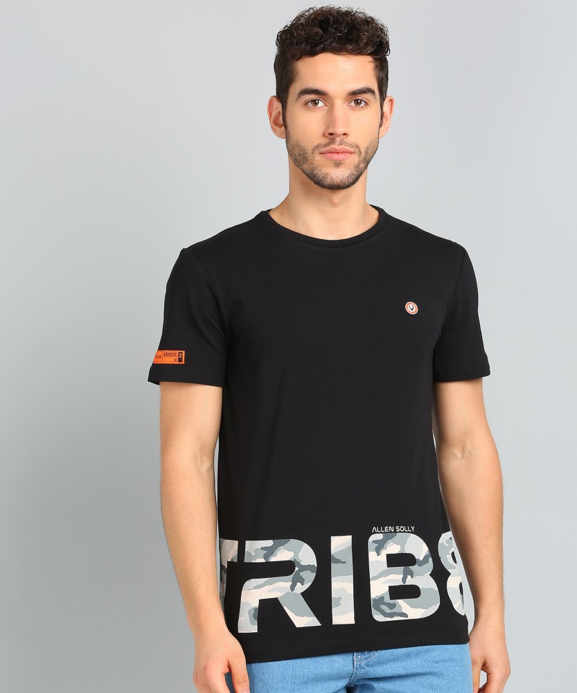 Buy Allen Solly Black T Shirt Online at Low Prices in India 