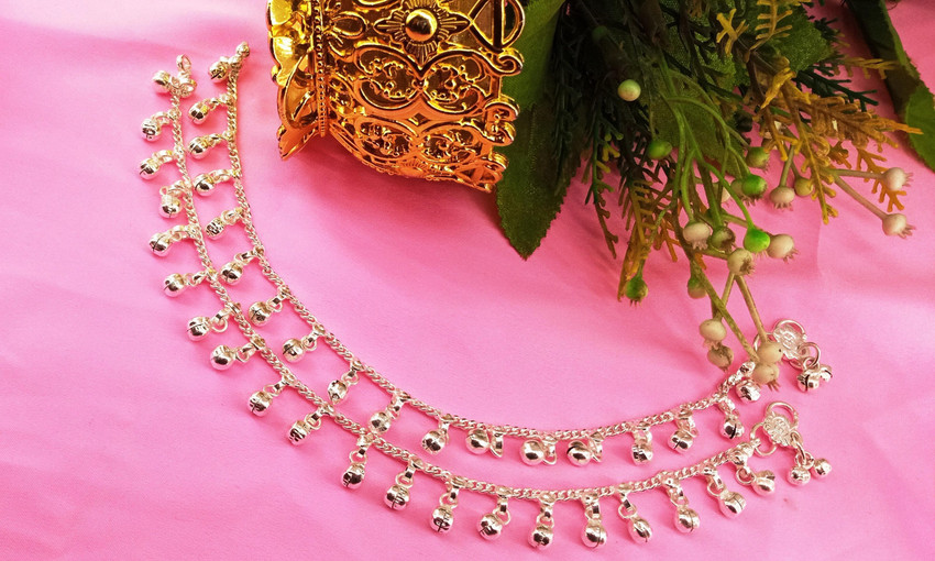 Malabar gold silver 2025 anklets