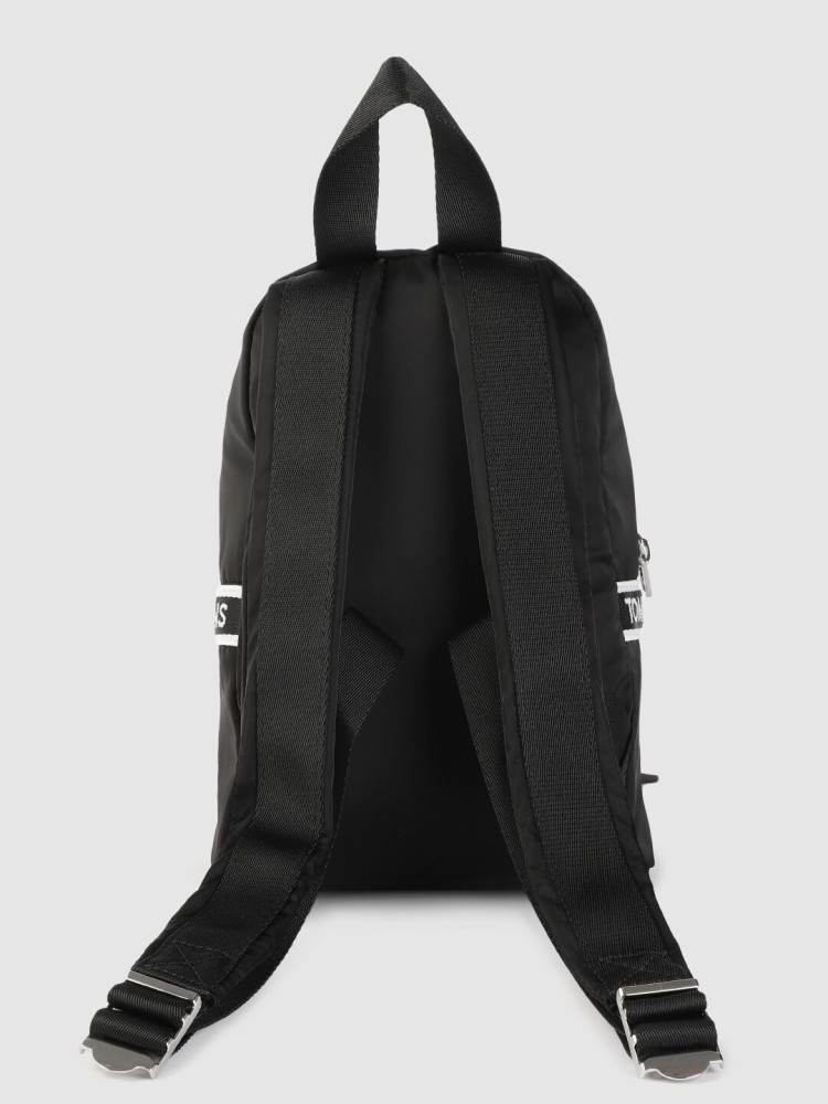 Tommy jeans backpack discount with logo tape straps