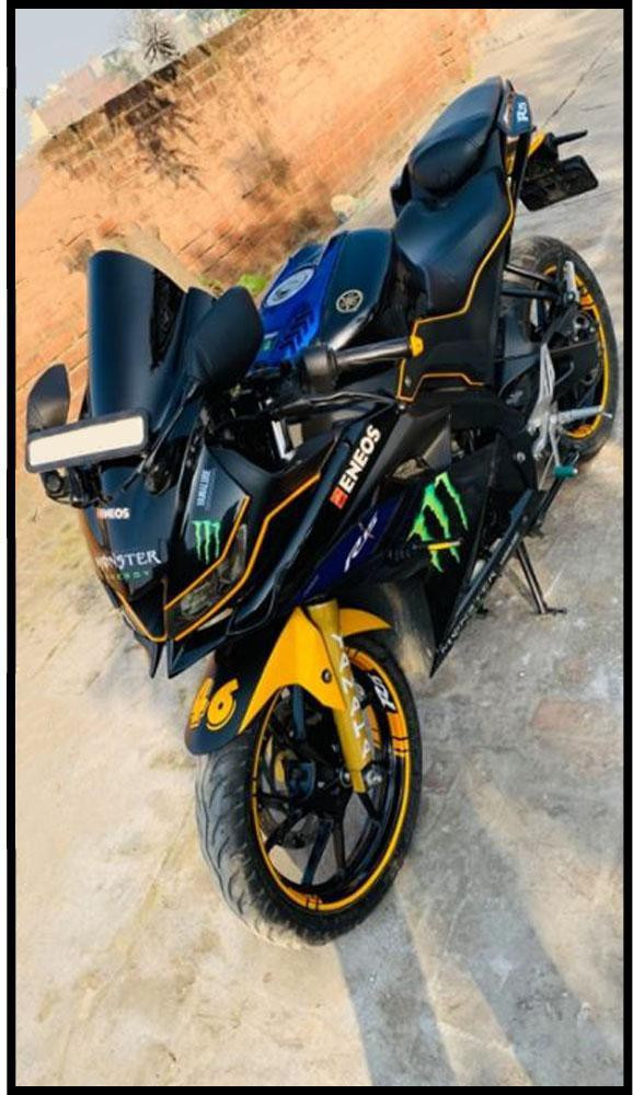 R15 v3 black and yellow on sale