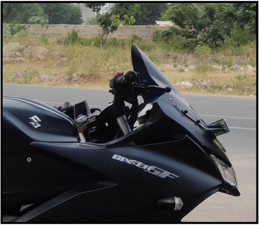 Gixxer windshield shop