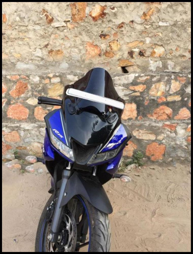 Sms traders Yamaha R15 V3 Single Bubble Visor Bike Windshield Price in India Buy Sms traders Yamaha R15 V3 Single Bubble Visor Bike Windshield online at Flipkart