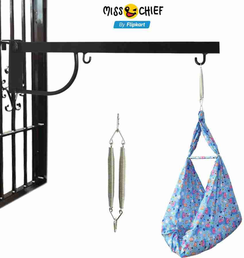 Miss Chief New Born Baby Cotton Hanging Cradle Jhoola Bed